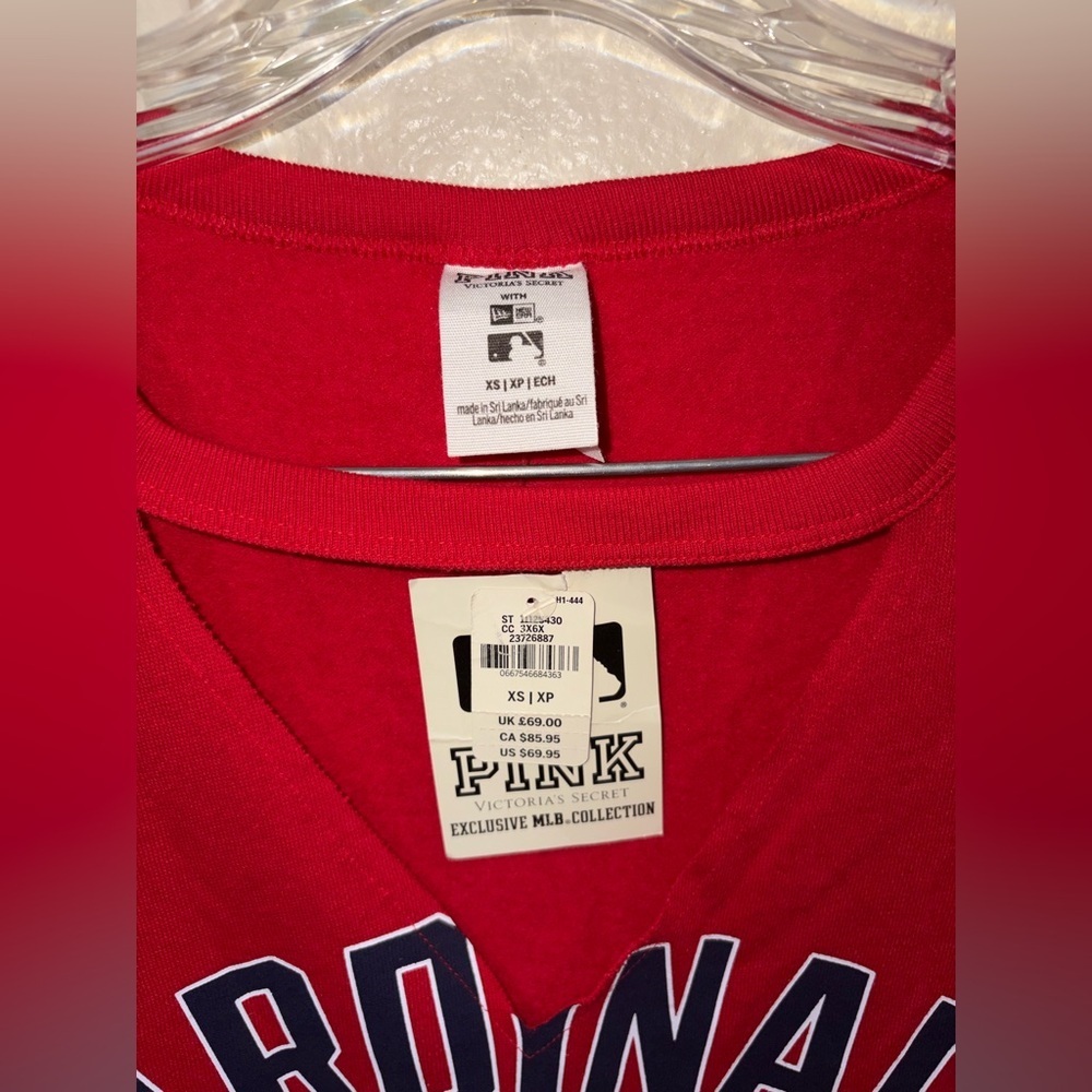 St. Louis Cardinals PINK Victoria Secret Women’s Sweatshirt - Picture 3 of 3